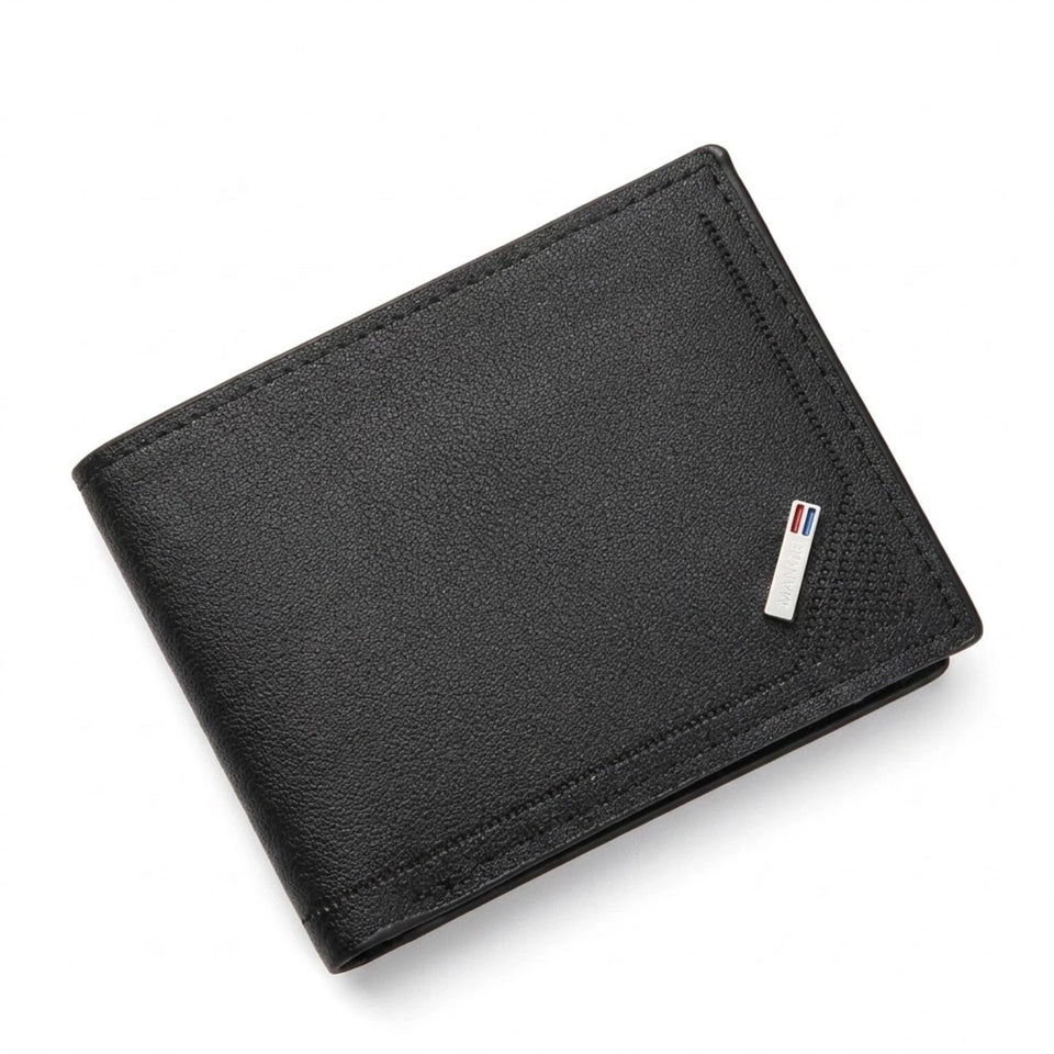 Carteira Masculina de Couro Texas Bifold