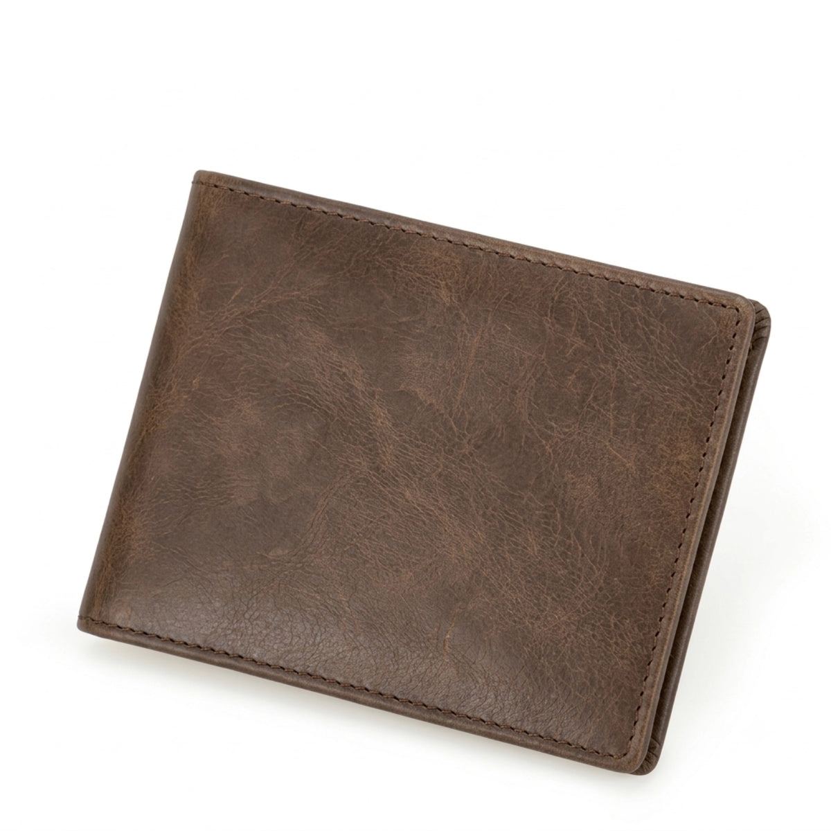 Carteira Masculina Couro Slim Bifold