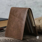 Carteira Masculina Couro Slim Bifold
