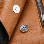 Maleta de couro executiva masculina Slim Savalli para uso profissional