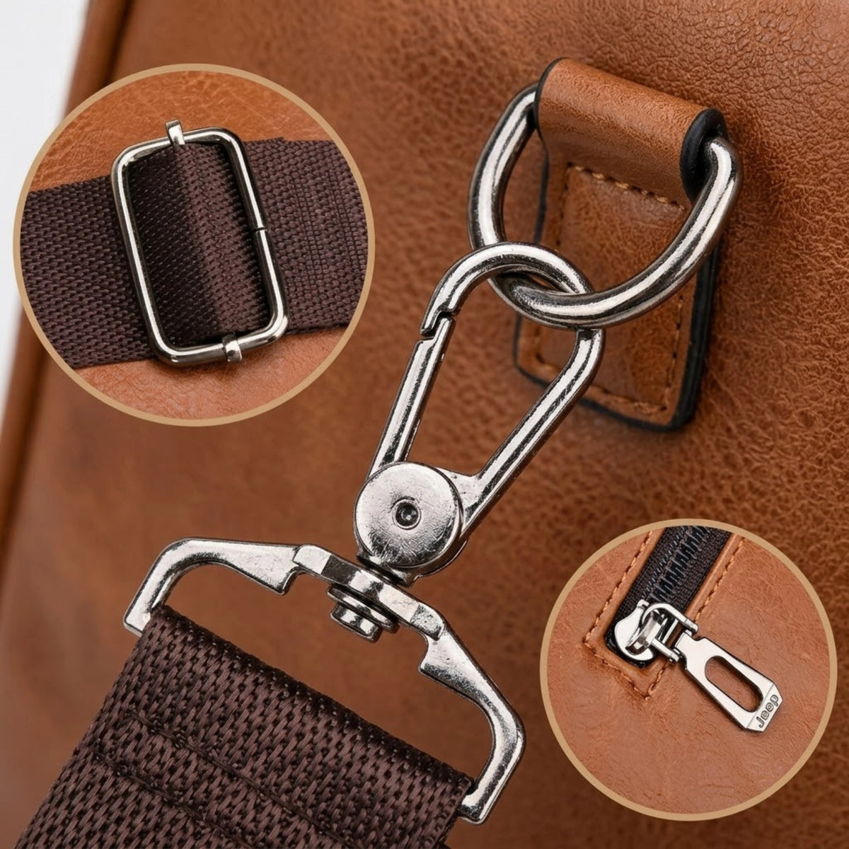 Maleta de couro executiva masculina Slim Savalli para uso profissional