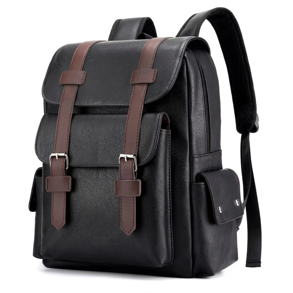Mochila de Couro Vintage Britânica Lucca