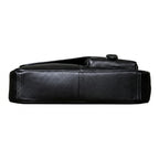 "Bolsa de Couro Crossbody Vintage Lucca, bolsa masculina de couro transversal com acabamento premium, design vintage e estilo sofisticado."