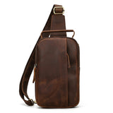 Bolsa de Couro Marrom Claro