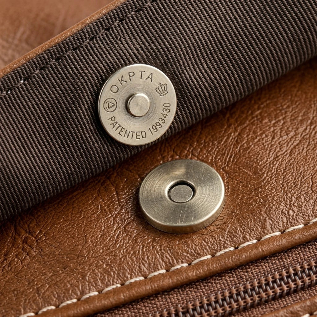 Bolsa masculina transversal Capri em couro legítimo, bolsa de couro legítimo masculina com design elegante, funcional e acabamento de alta qualidade
