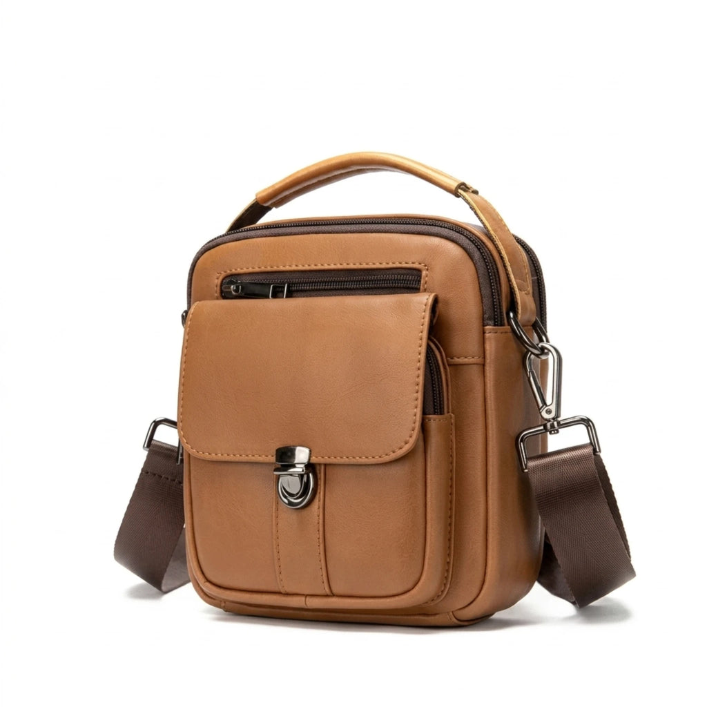 Bolsa de Couro Masculina Valenzo