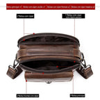 Bolsa de Couro Masculina Valenzo