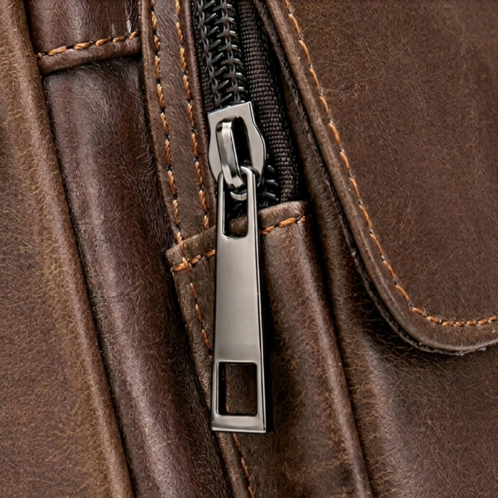 Bolsa de Couro Masculina Valenzo