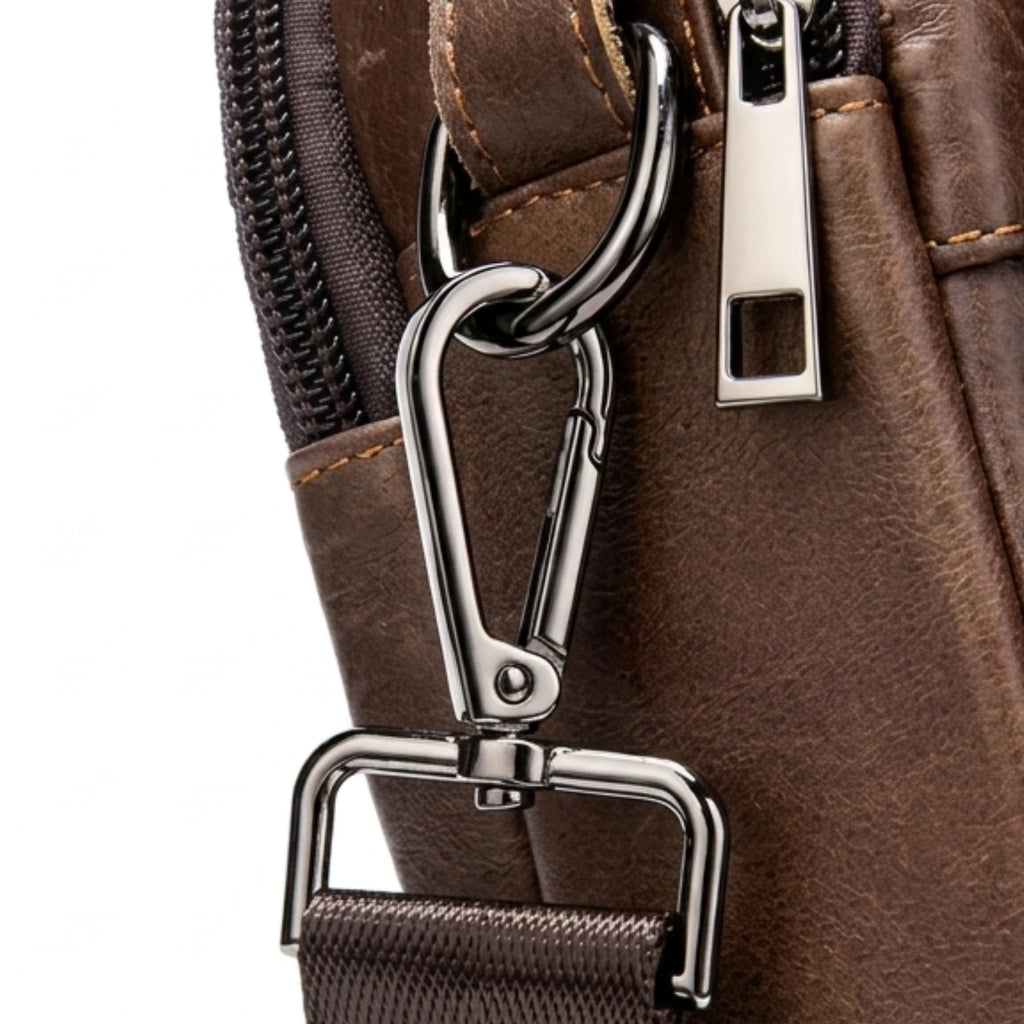 Bolsa de Couro Masculina Valenzo