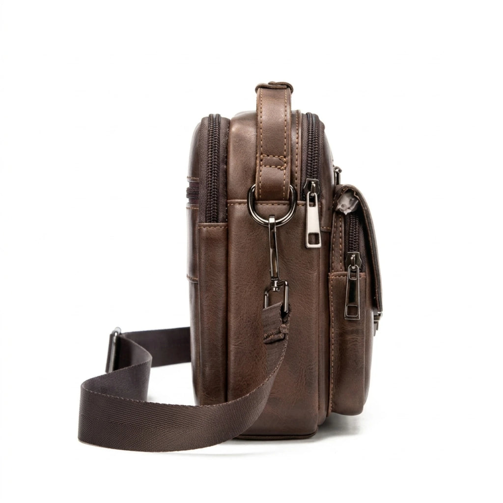 Bolsa de Couro Masculina Valenzo