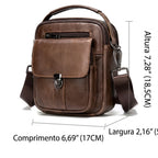 Bolsa de Couro Masculina Valenzo