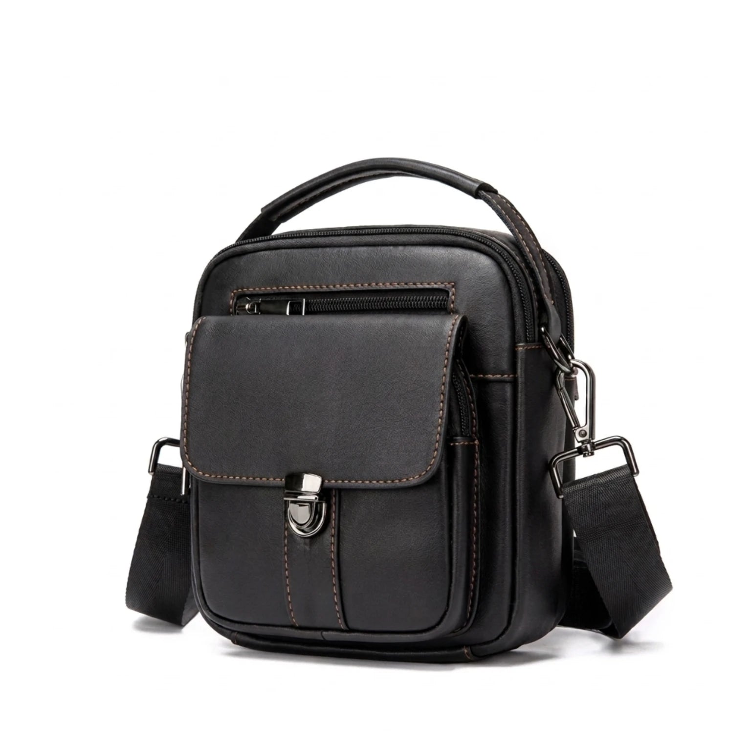 Bolsa de Couro Masculina Valenzo