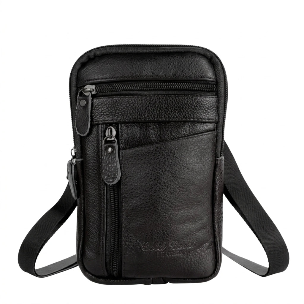 Bolsa de Couro Transversal Arms Urban confortável e funcional para o dia a dia.