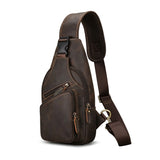 Bolsa de Couro Transversal Vintage Renzo