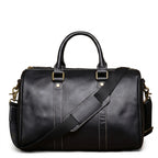 Bolsa de Viagem de Couro Milano Heritage com design elegante e acabamento premium.