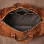 Bolsa de couro Milano Heritage perfeita para viajar com conforto e elegância.