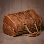 Bolsa de couro Milano Heritage perfeita para viajar com conforto e elegância.