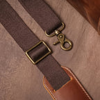 Bolsa de couro Milano Heritage perfeita para viajar com conforto e elegância.