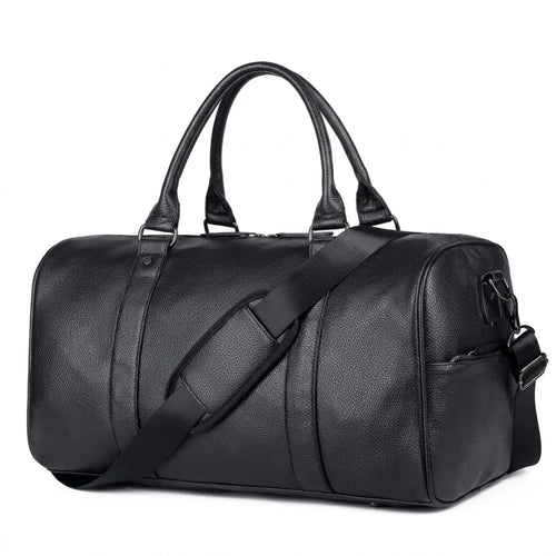 Bolsa de Viagem de Couro Milano Leather com design sofisticado e acabamento premium.