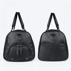 Bolsa de couro Milano Leather perfeita para viagens confortáveis com elegância e durabilidade.
