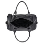 Bolsa de couro Milano Leather perfeita para viagens confortáveis com elegância e durabilidade.