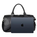 Bolsa de couro Milano Leather perfeita para viagens confortáveis com elegância e durabilidade.