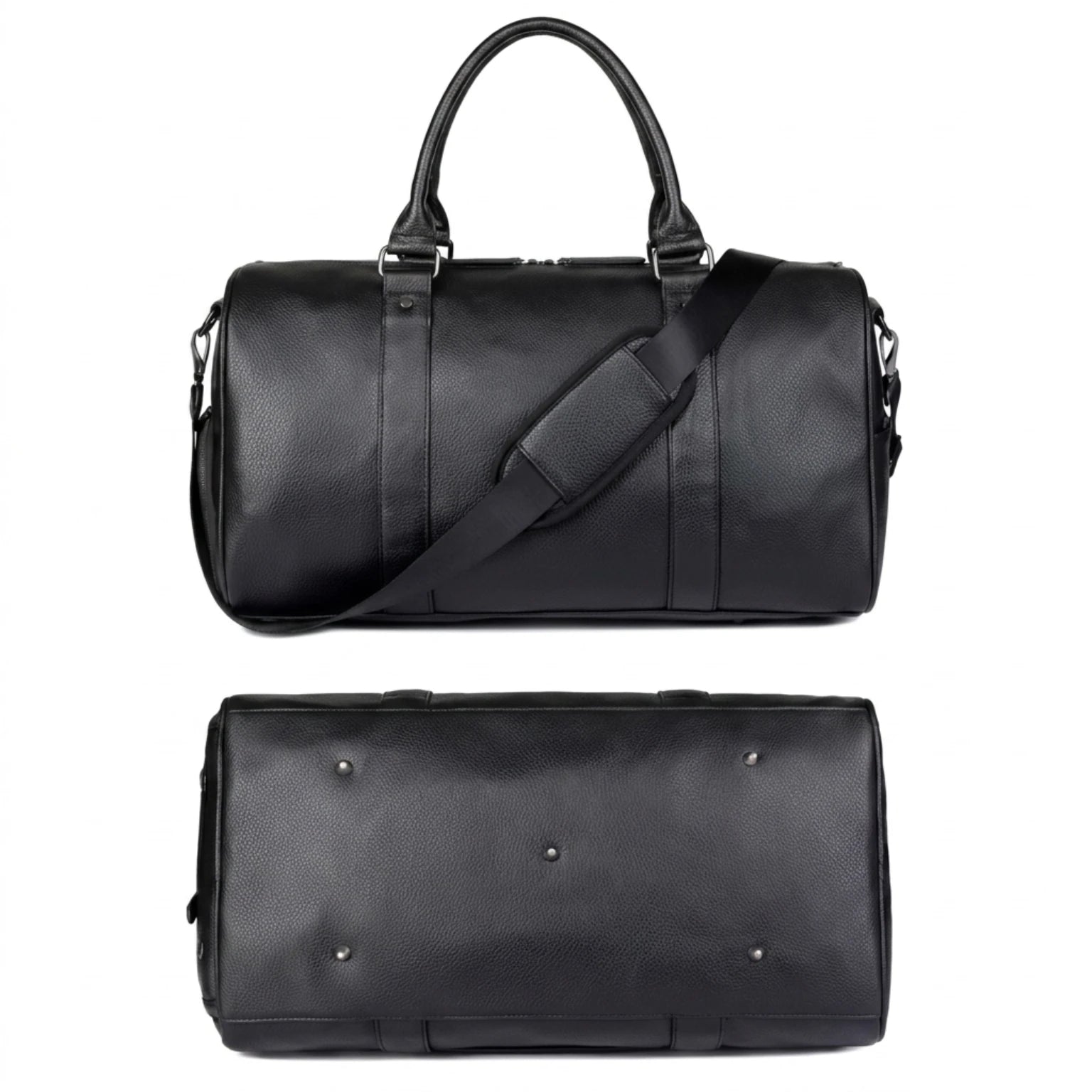 Bolsa de couro Milano Leather perfeita para viagens confortáveis com elegância e durabilidade.