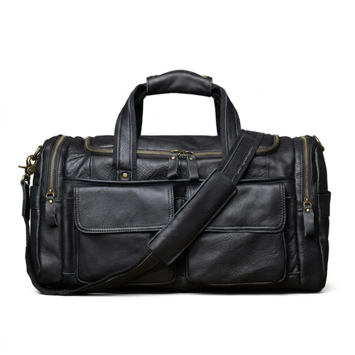 Bolsa de Viagem Executiva de Couro Lorenzo elegante para viagens e compromissos profissionais.