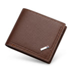 Carteira Masculina de Couro Texas Bifold, carteira masculina em couro legítimo com design bifold, estilo clássico e acabamento premium