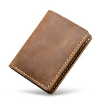 Carteira Masculina de Couro Vintage Slim Heritage, carteira masculina em couro legítimo com design slim, estilo clássico e acabamento premium
