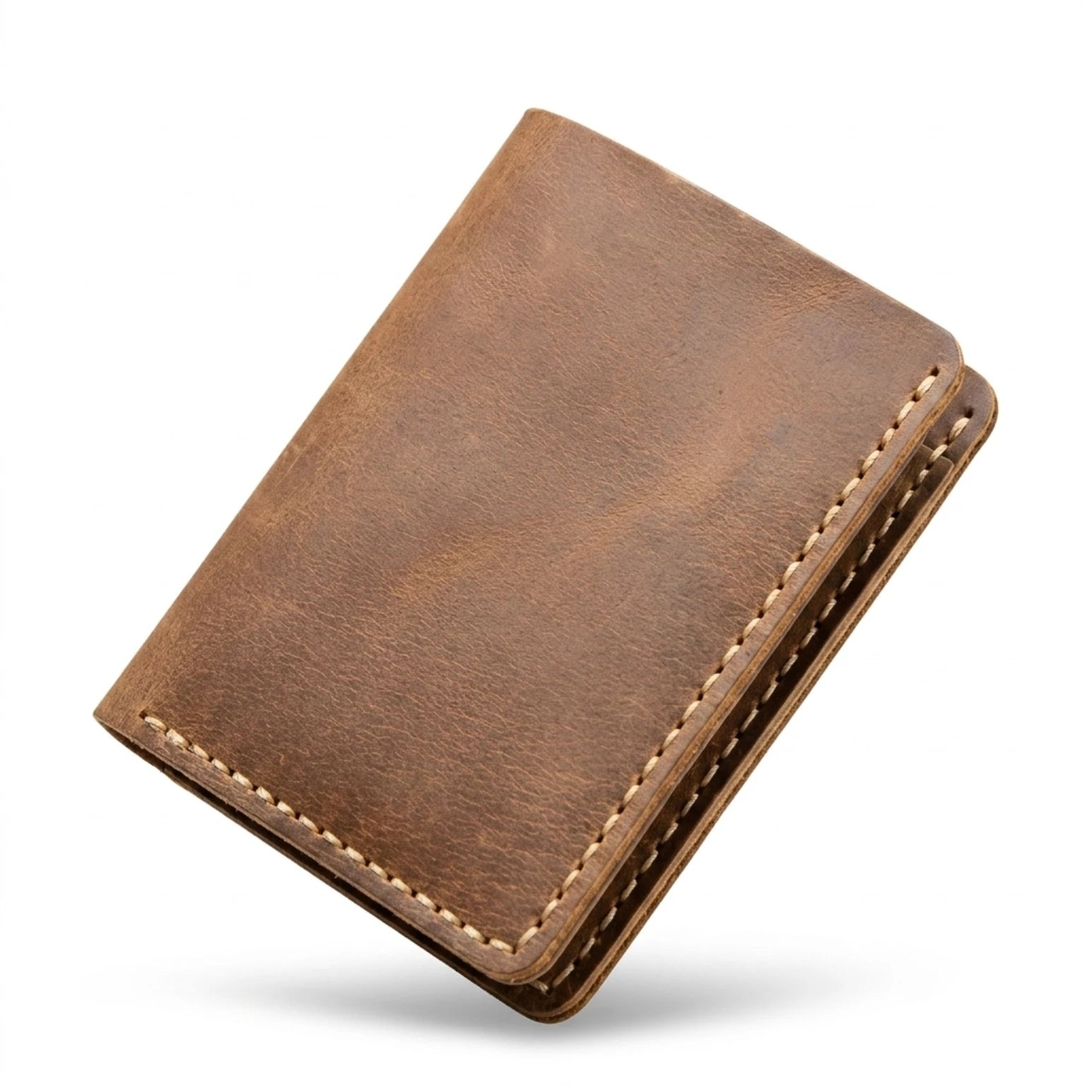 Carteira Masculina de Couro Vintage Slim Heritage, carteira masculina em couro legítimo com design slim, estilo clássico e acabamento premium