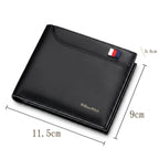 Carteira masculina em couro Carbon Signature, carteira slim de couro legítimo com design exclusivo e visual sofisticado para o dia a dia