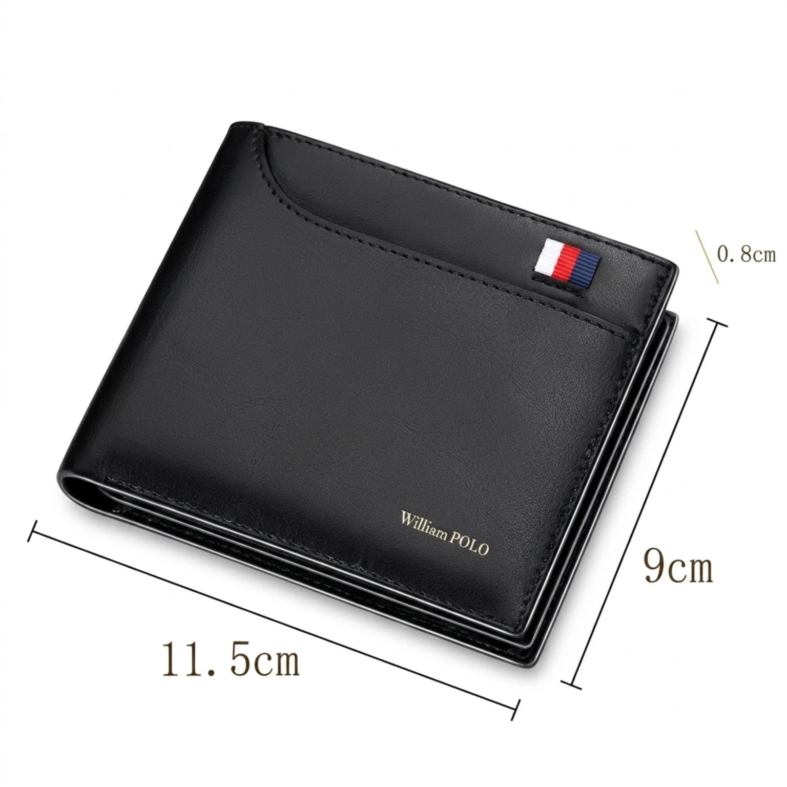 Carteira masculina em couro Carbon Signature, carteira slim de couro legítimo com design exclusivo e visual sofisticado para o dia a dia