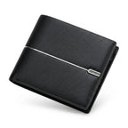 Carteira Masculina em Couro Executive, carteira masculina slim em couro legítimo com design sofisticado e acabamento premium