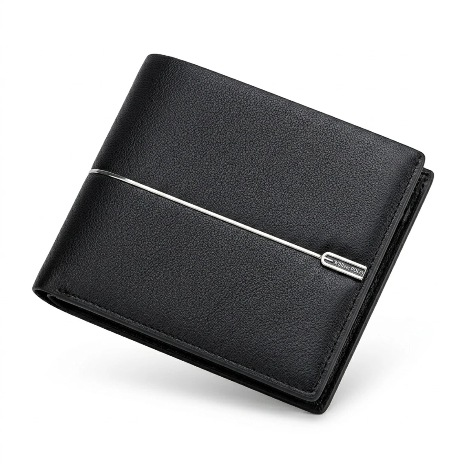 Carteira Masculina em Couro Executive, carteira masculina slim em couro legítimo com design sofisticado e acabamento premium