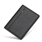 Carteira Masculina Slim em Couro Domini, carteira masculina em couro legítimo com design compacto, acabamento premium e estilo sofisticado