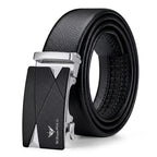 Cinto de Couro Masculino Executive Prestige em couro legítimo, design sofisticado e acabamento premium para homens elegantes