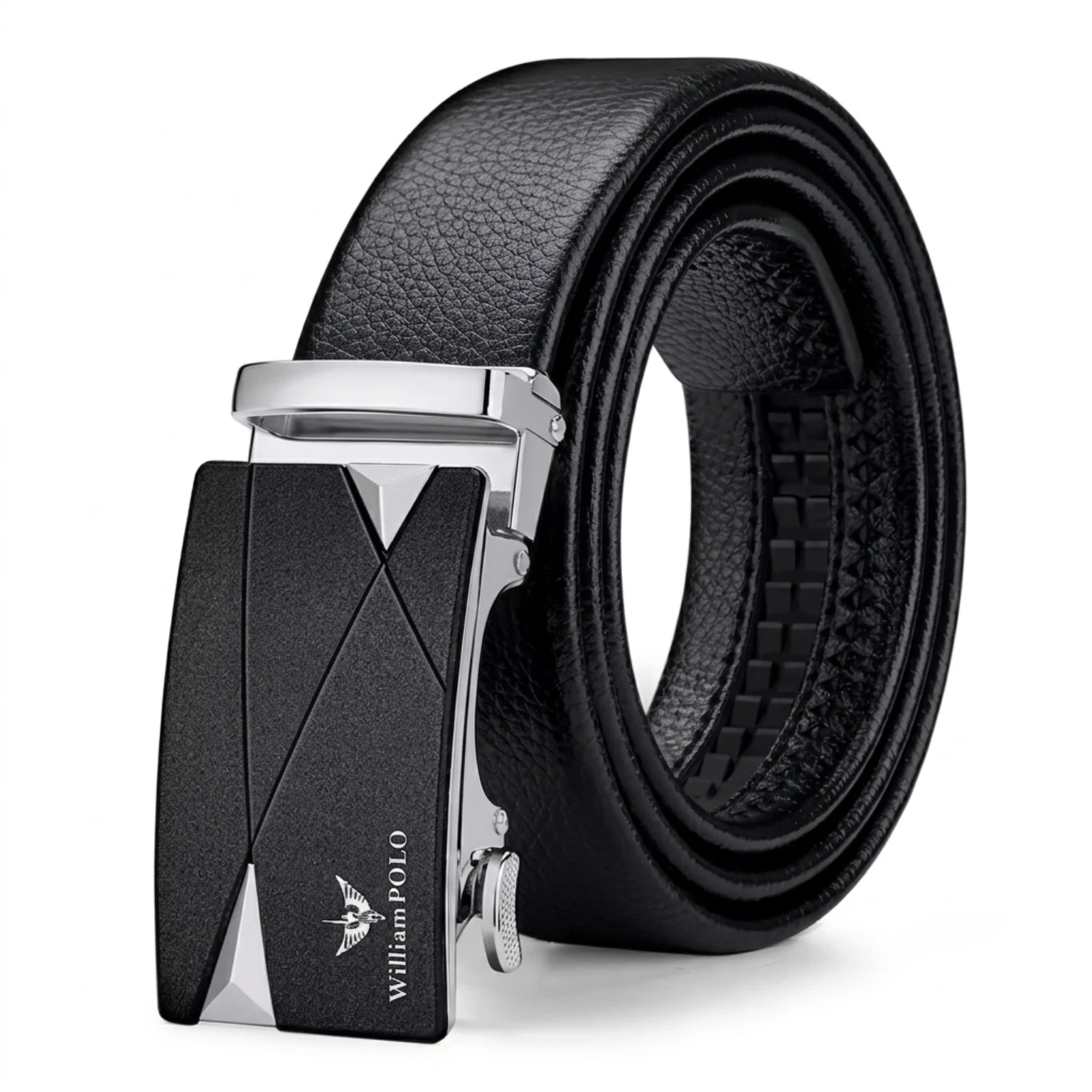 Cinto de Couro Masculino Executive Prestige em couro legítimo, design sofisticado e acabamento premium para homens elegantes