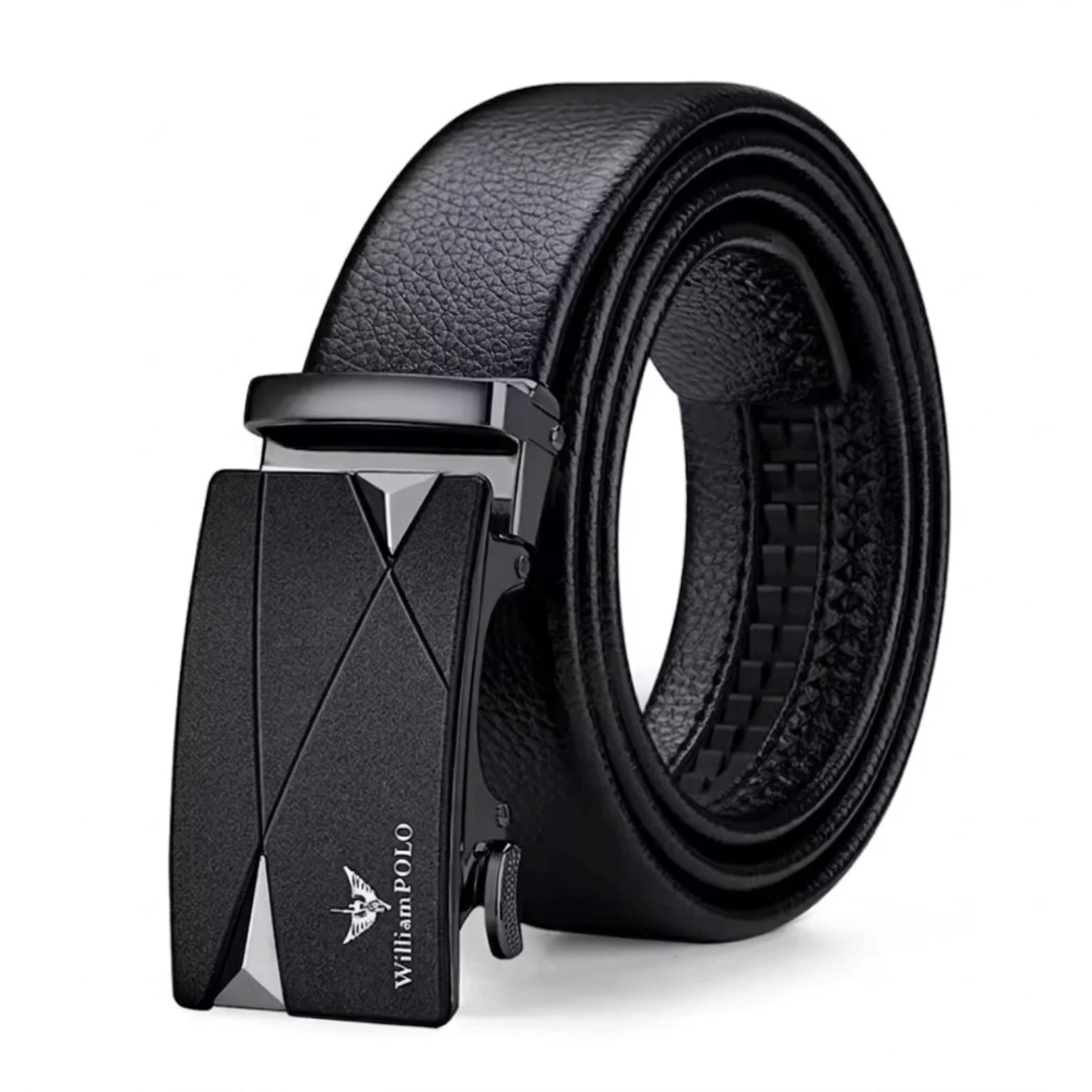 Cinto de Couro Masculino Executive Prestige em couro legítimo, design sofisticado e acabamento premium para homens elegantes