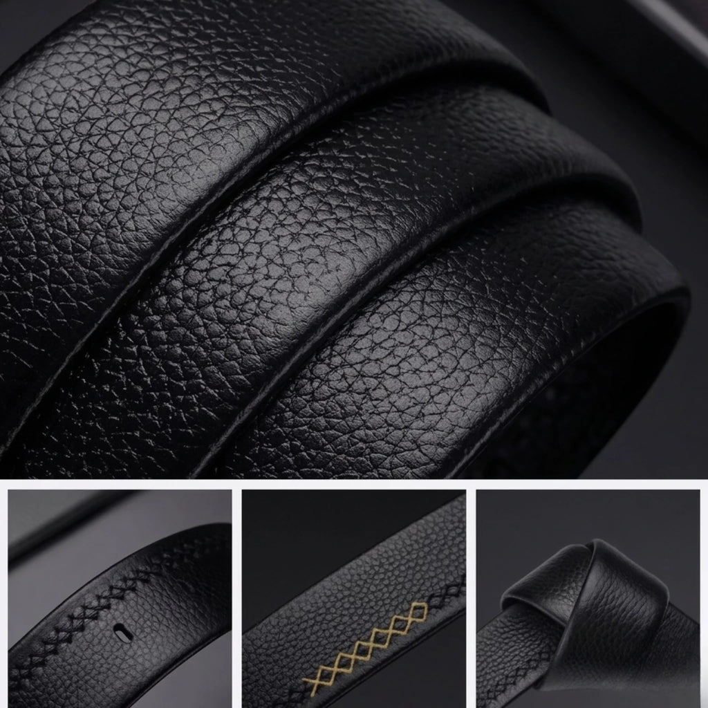 Cinto de Couro Masculino Retrô Clássico em couro legítimo, design clássico e sofisticado para homens que valorizam estilo e durabilidade
