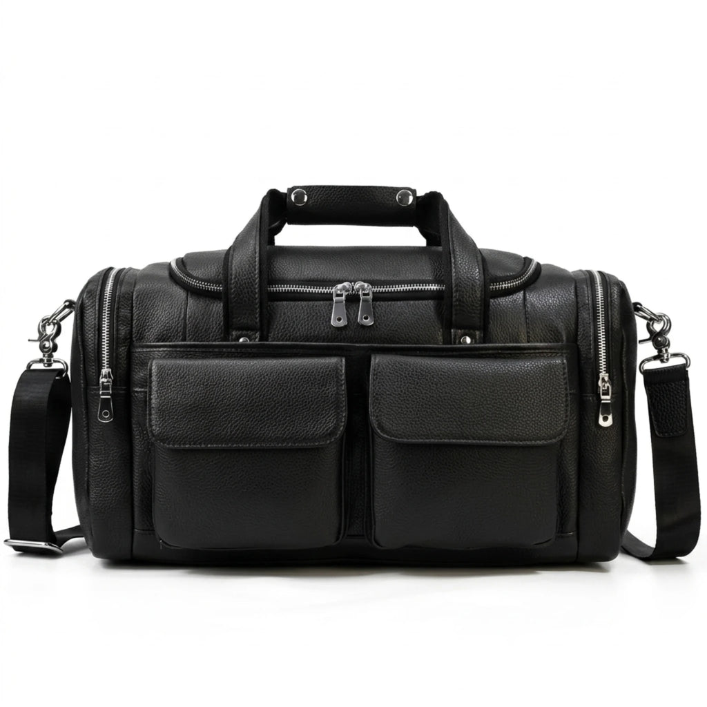 Mala de Viagem Executiva de Couro Vittorio Leather com design sofisticado e funcional.