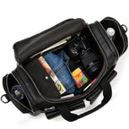 Mala de viagem em couro elegante para quem busca praticidade e estilo em cada viagem.