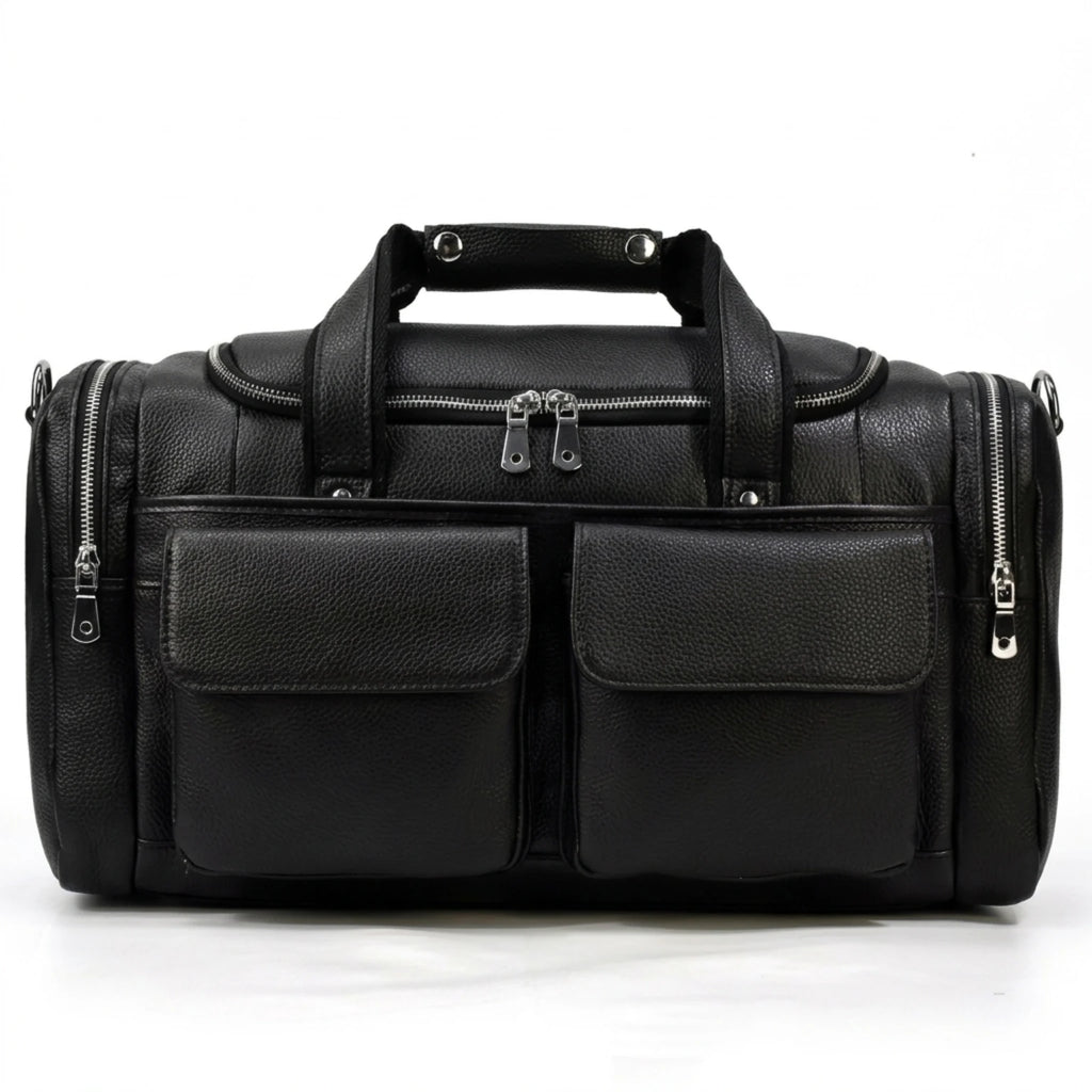 Mala de viagem em couro elegante para quem busca praticidade e estilo em cada viagem.