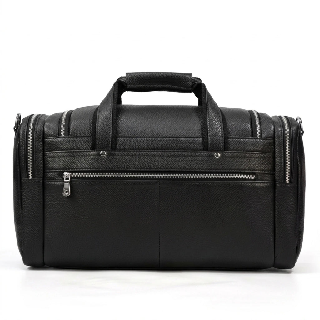 Mala de viagem em couro elegante para quem busca praticidade e estilo em cada viagem.