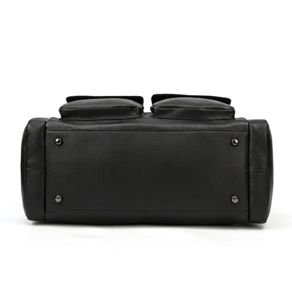 Mala de viagem em couro elegante para quem busca praticidade e estilo em cada viagem.