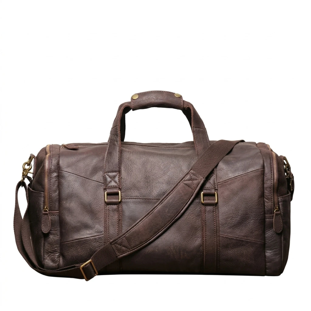 Mala de Viagem Executiva em Couro Vintage Europa com design elegante e sofisticado.