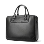 Maleta Executiva Masculina de Couro Life Prestige com design sofisticado para o ambiente profissional.