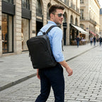 Mochila de couro para notebook resistente ideal para proteção e segurança.