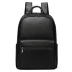 "Mochila de Couro para Notebook Life Europa, mochila de couro executiva masculina e feminina com compartimento para notebook, acabamento premium e design elegante."
