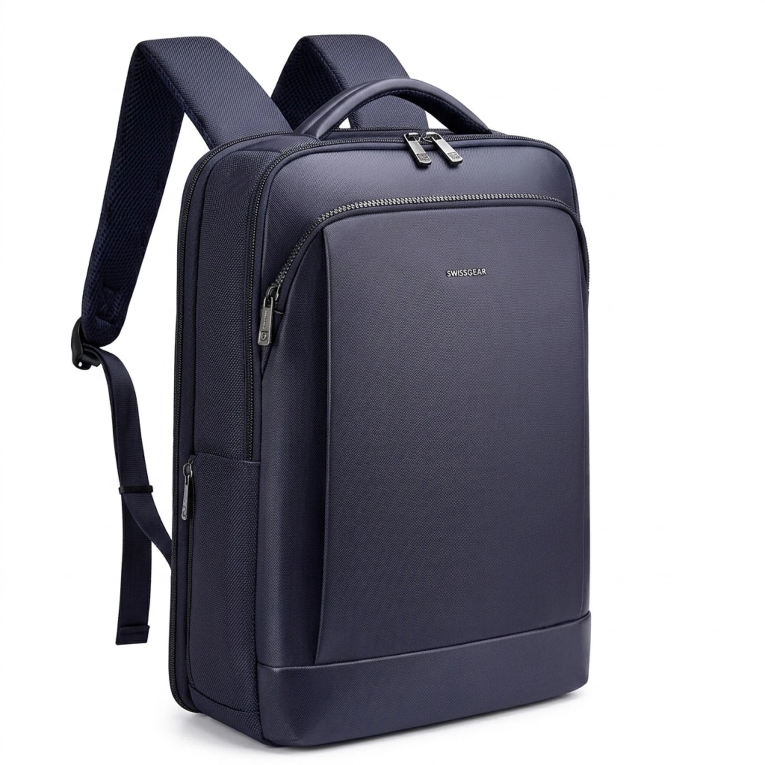"Mochila de couro executiva Rome Pro para notebook, ideal para profissionais que buscam elegância, praticidade e durabilidade."